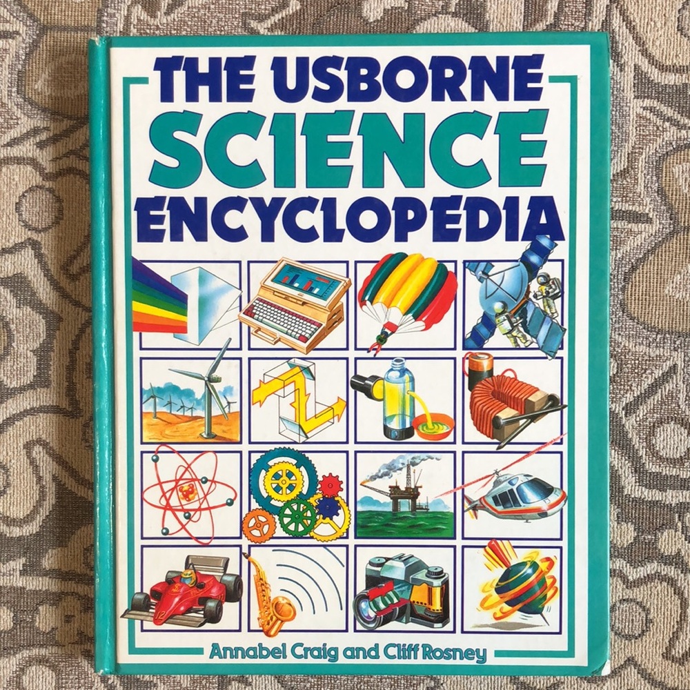 4/$20 The Usborne Science Encyclopedia Vintage 1988 Hardcover Book